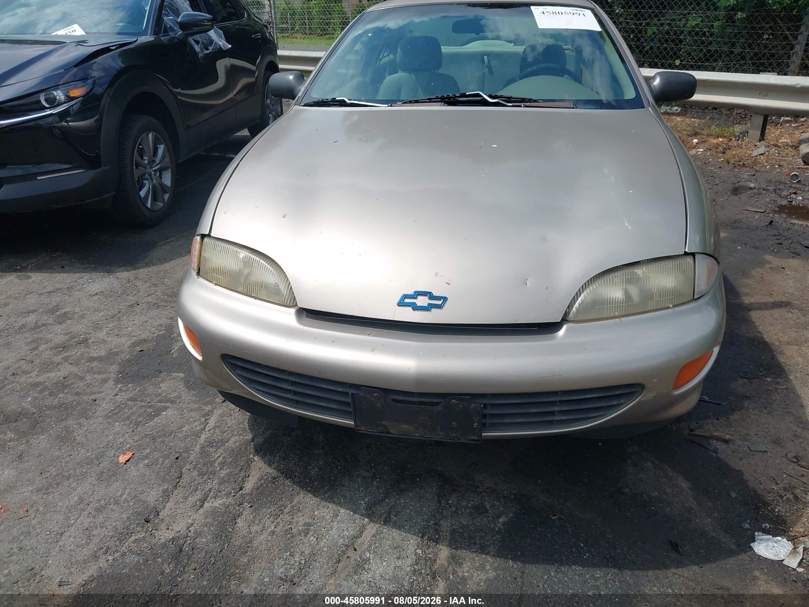 1996 Chevrolet Cavalier   Gold vin: 3G1JC124XTS884956