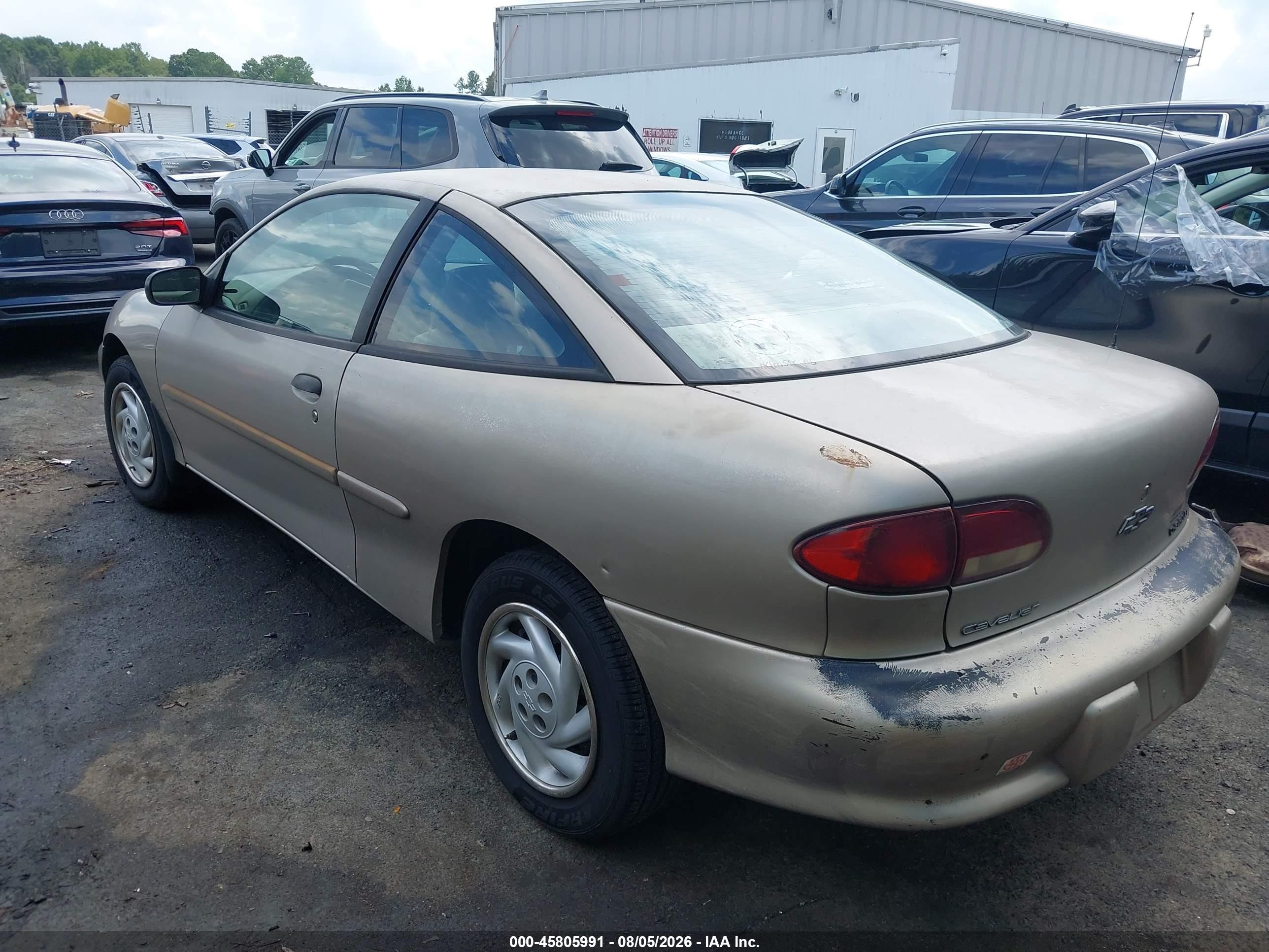 1996 Chevrolet Cavalier   Gold vin: 3G1JC124XTS884956