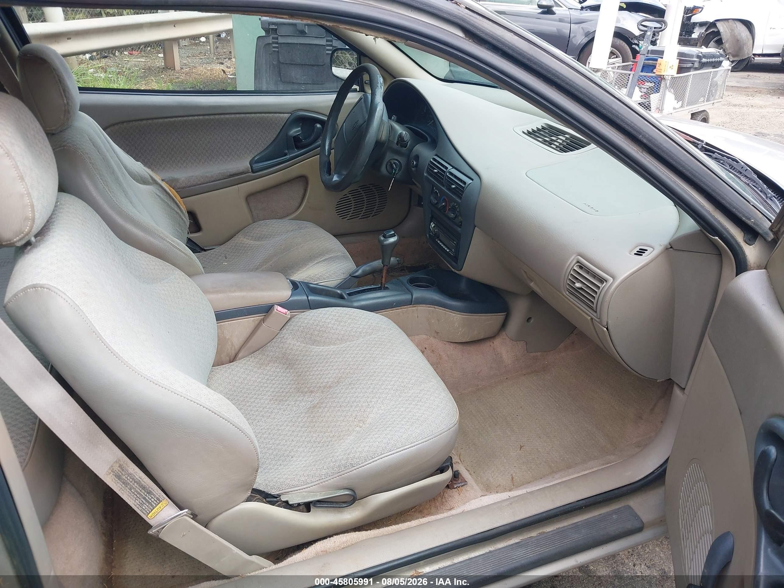 1996 Chevrolet Cavalier   Gold vin: 3G1JC124XTS884956