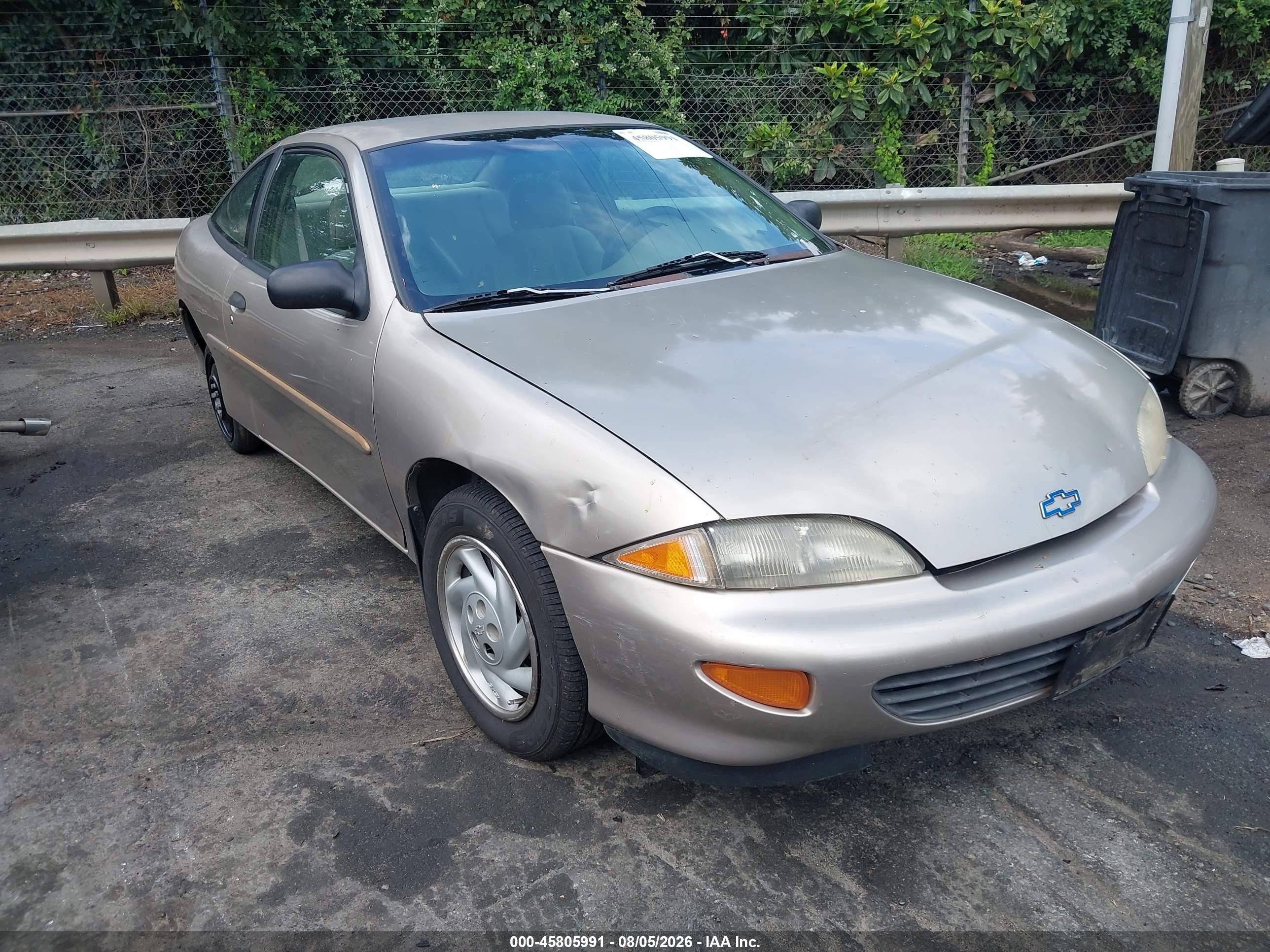 1996 Chevrolet Cavalier   Gold vin: 3G1JC124XTS884956
