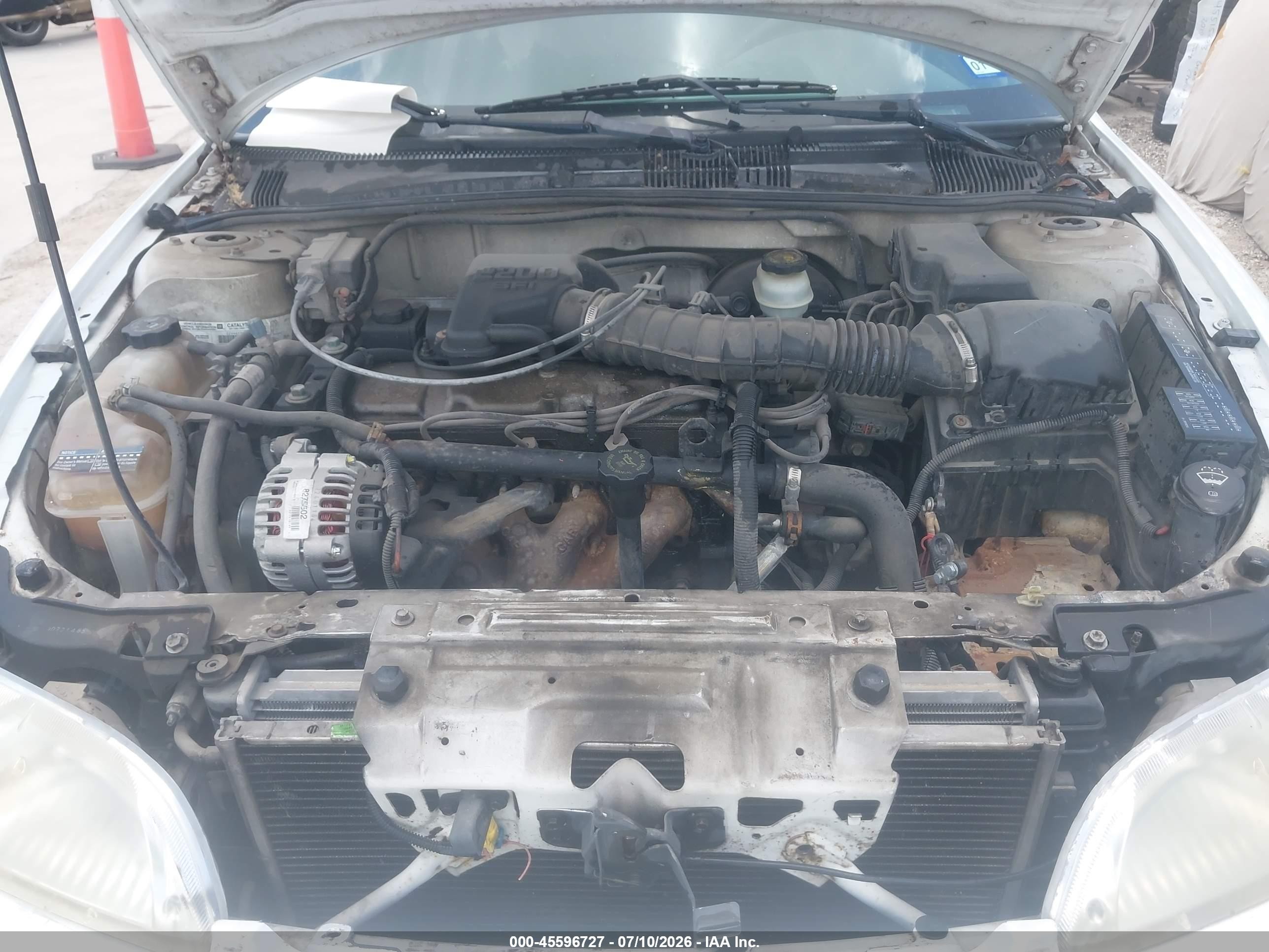 2000 Chevrolet Cavalier   White vin: 3G1JC5242YS162122