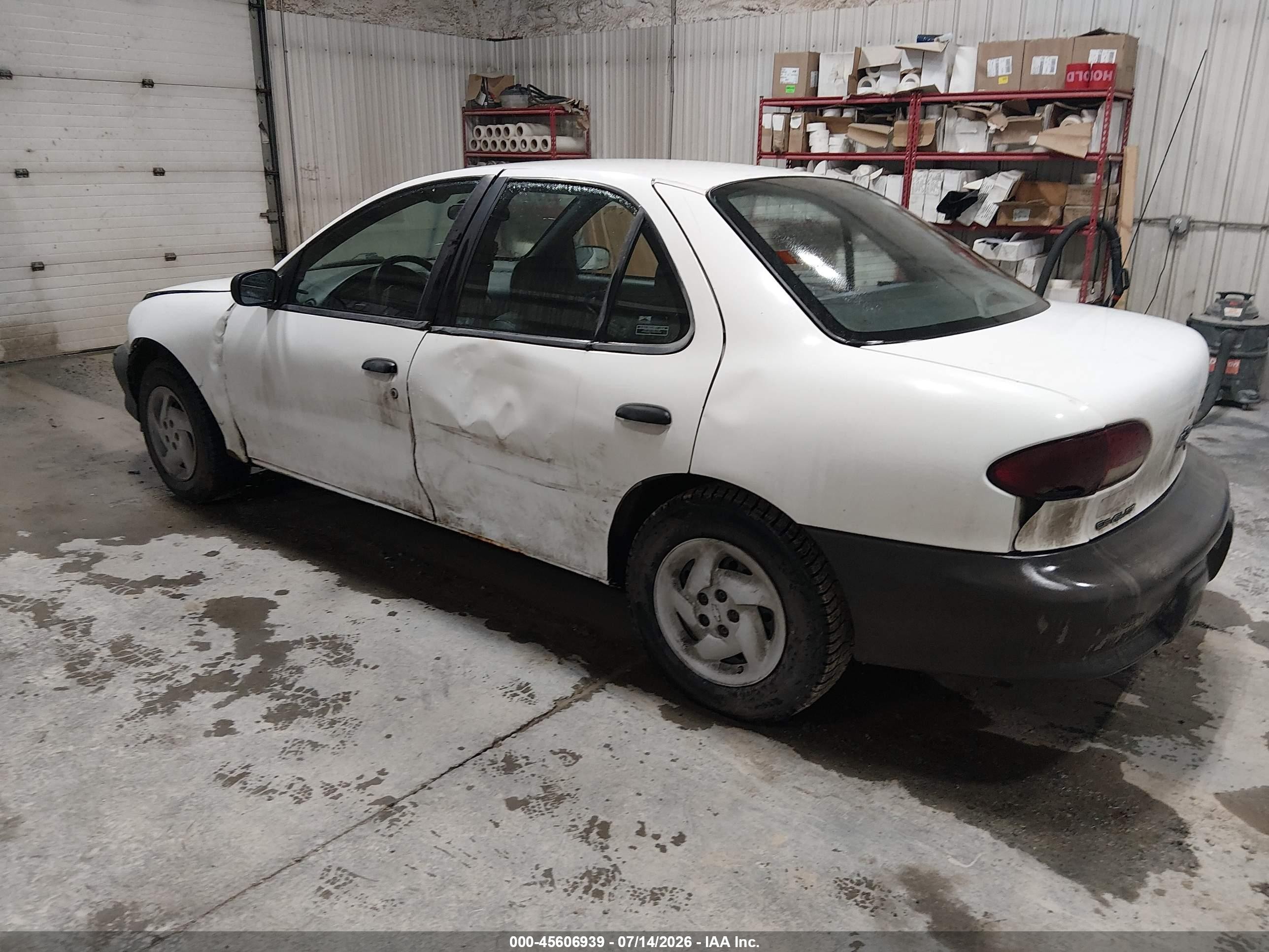 1998 Chevrolet Cavalier   White vin: 3G1JC5247WS842675