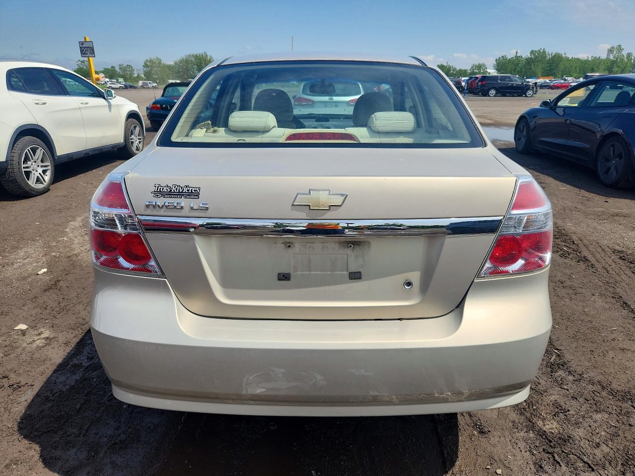 2009 Chevrolet Aveo Beige vin: 3G1TV55E99L120193