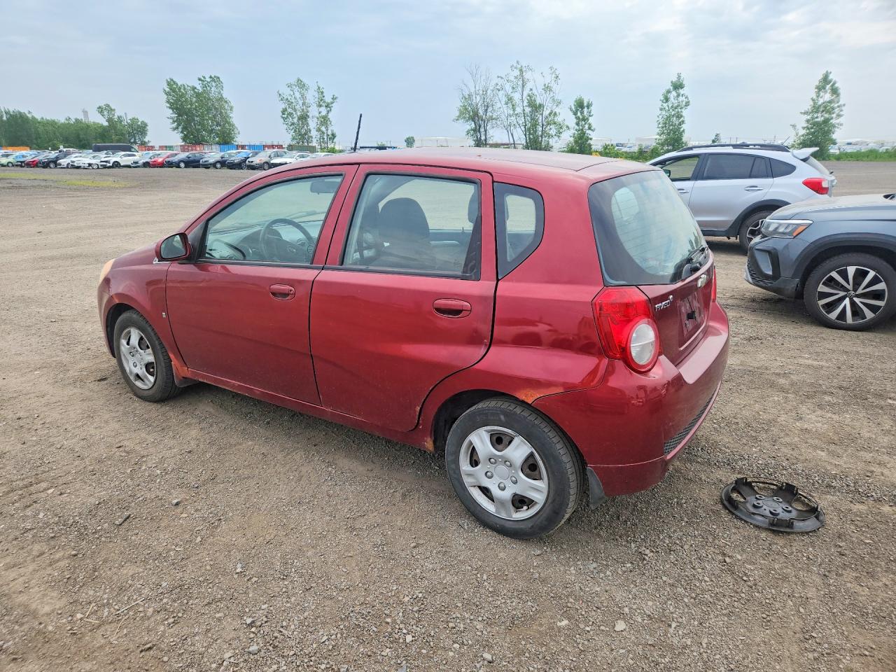 2009 Chevrolet Aveo Lt Red vin: 3G1TX65E69L130664