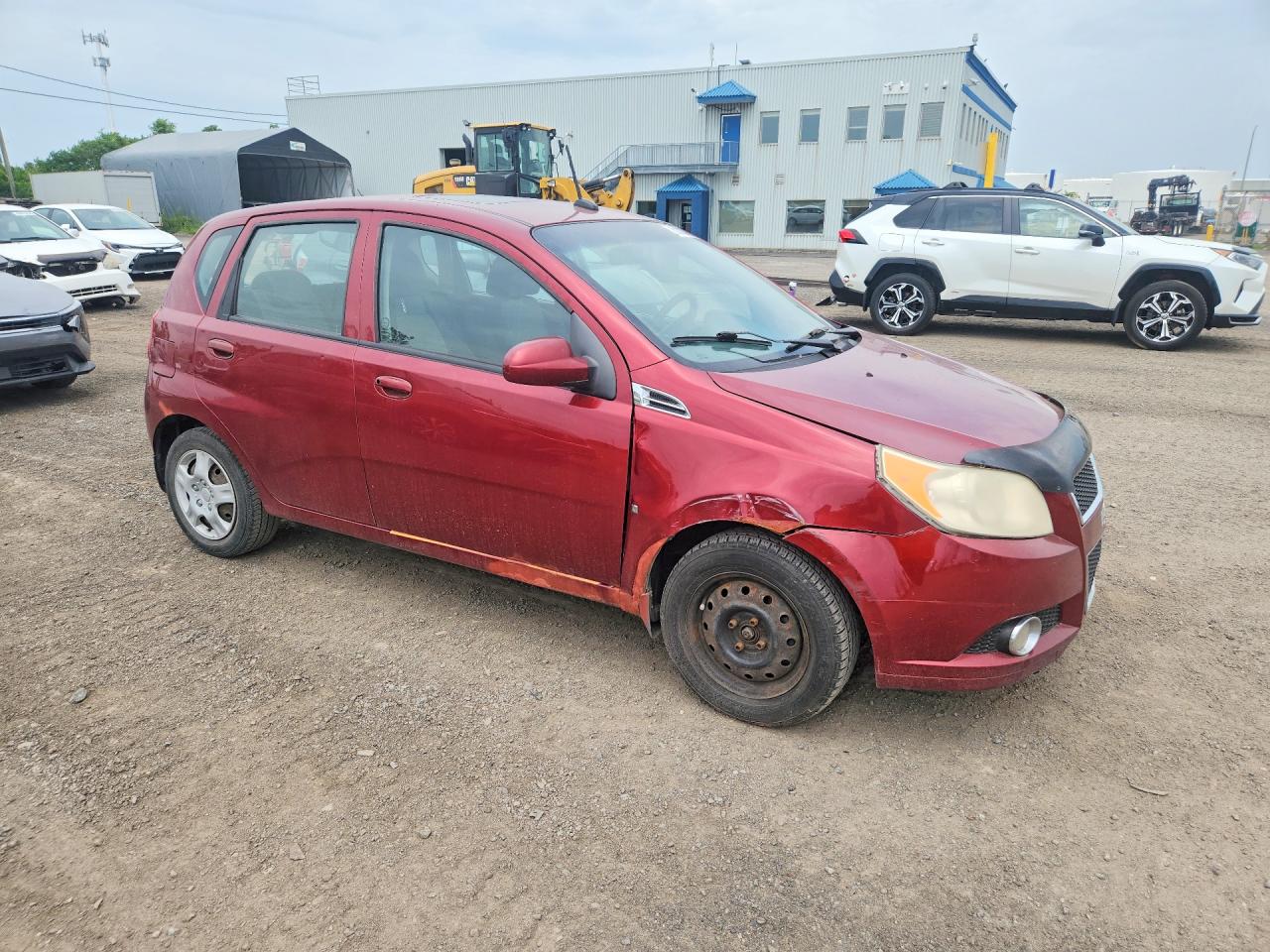 2009 Chevrolet Aveo Lt Red vin: 3G1TX65E69L130664