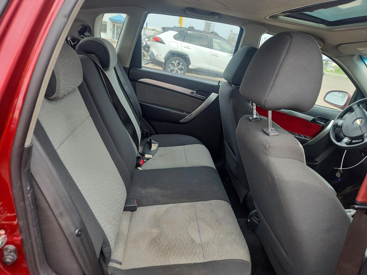 2009 Chevrolet Aveo Lt Red vin: 3G1TX65E69L130664
