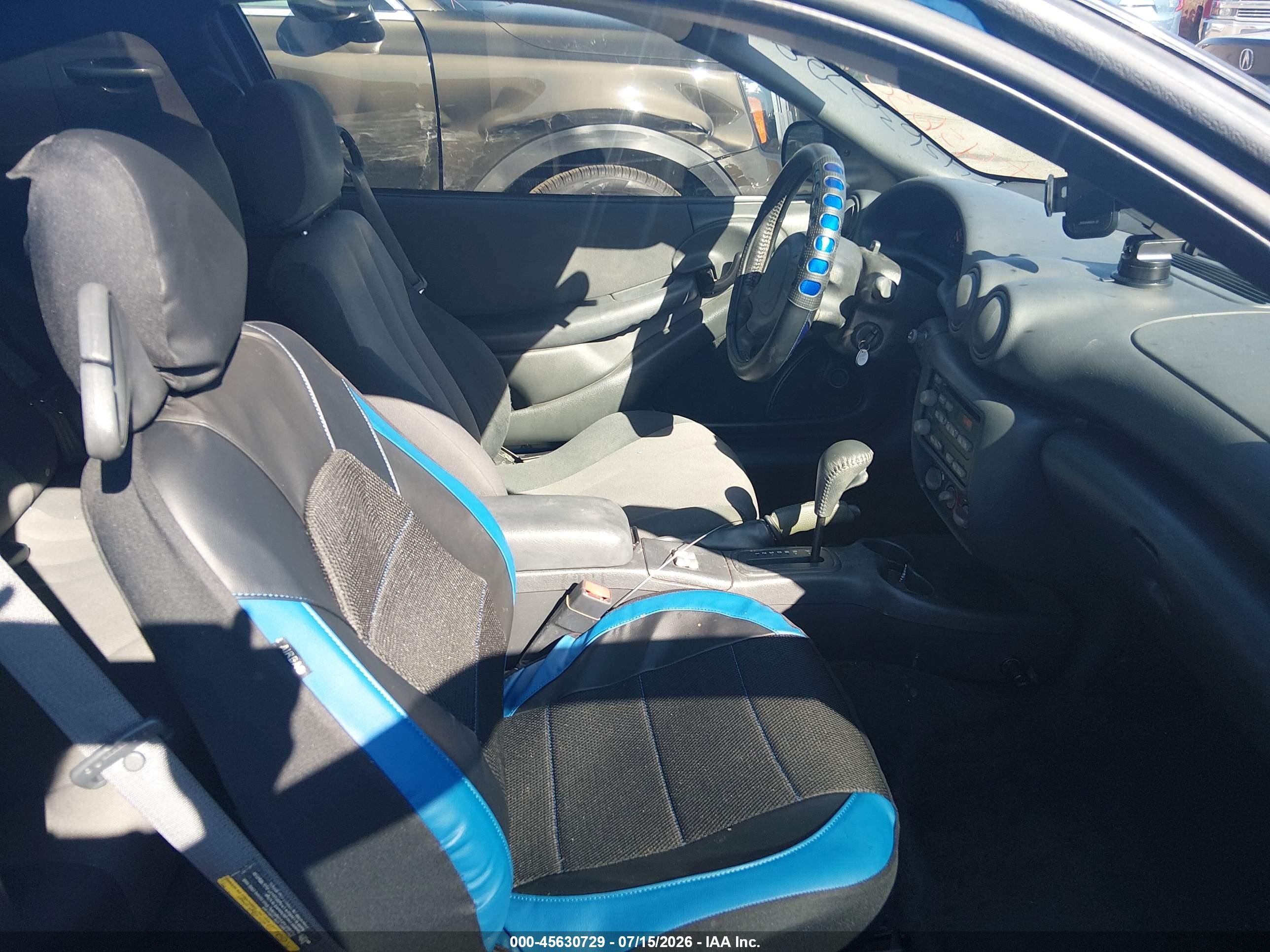 2005 Pontiac Sunfire   Blue vin: 3G2JB12F05S117541
