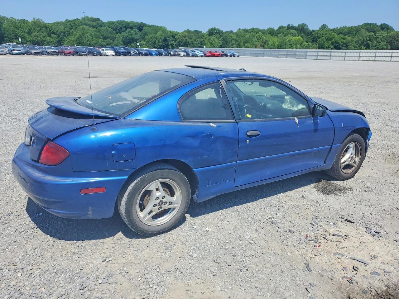 2005 Pontiac Sunfire Blue vin: 3G2JB12F05S183958
