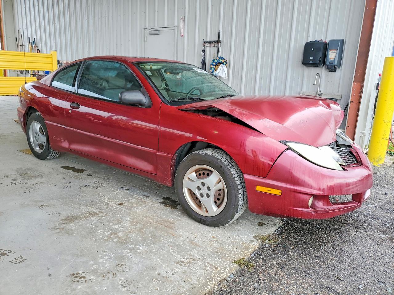 2005 Pontiac Sunfire Burgundy vin: 3G2JB12F05S192692
