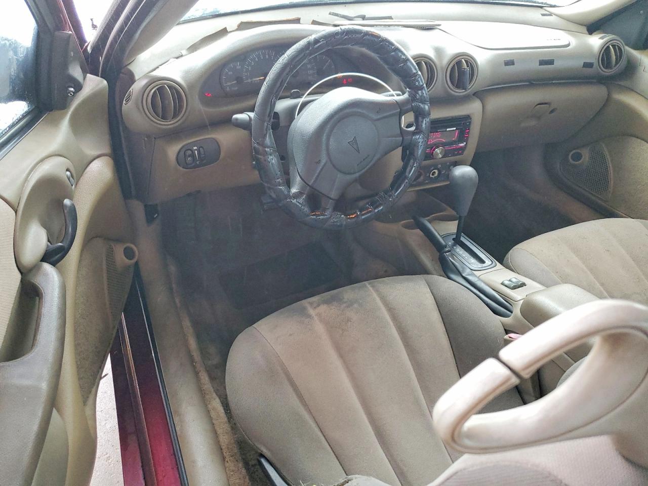 2005 Pontiac Sunfire Burgundy vin: 3G2JB12F05S192692