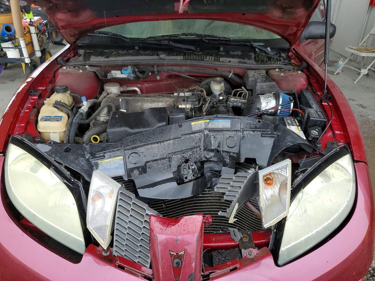 2005 Pontiac Sunfire Burgundy vin: 3G2JB12F05S192692