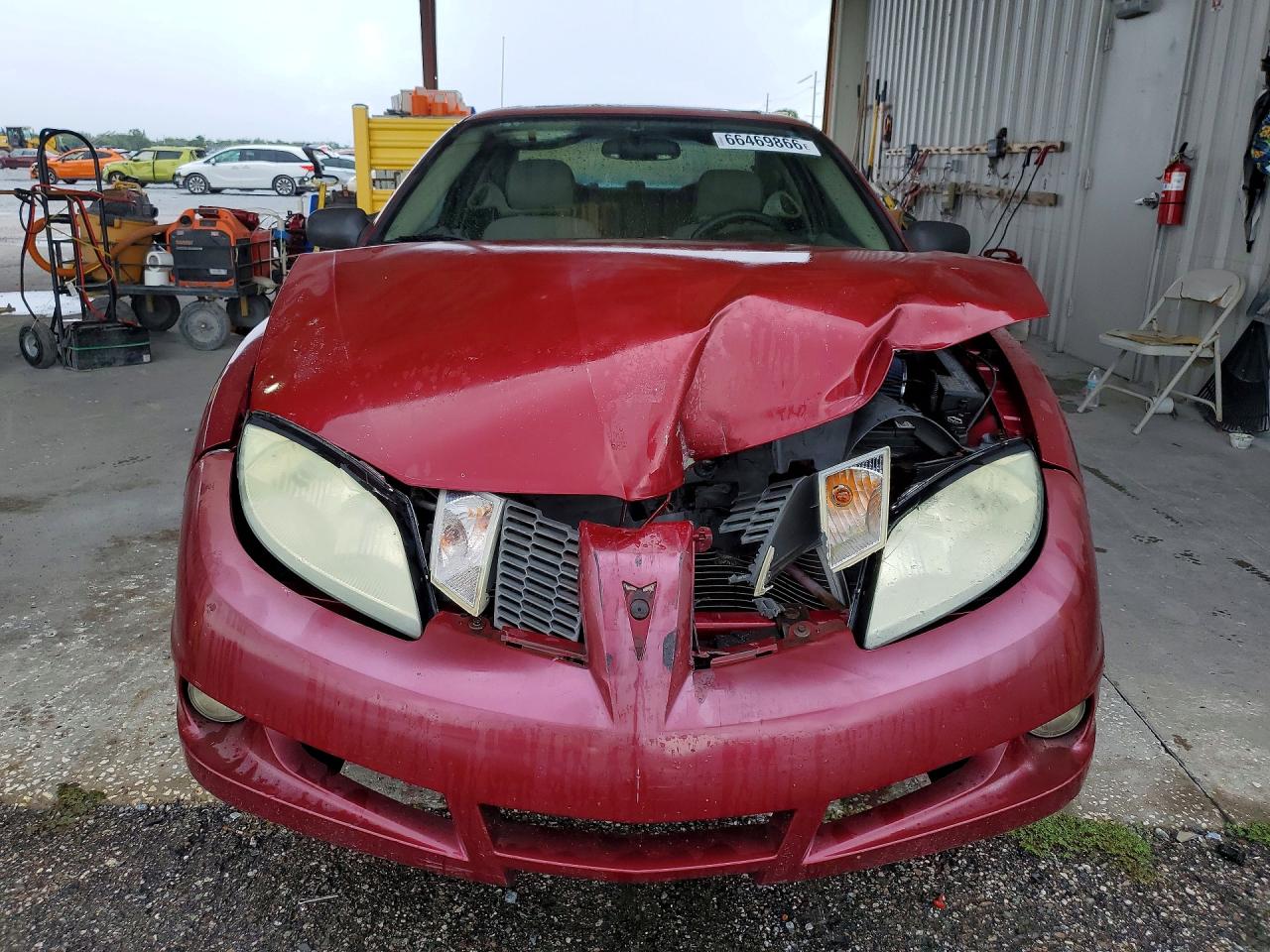 2005 Pontiac Sunfire Burgundy vin: 3G2JB12F05S192692