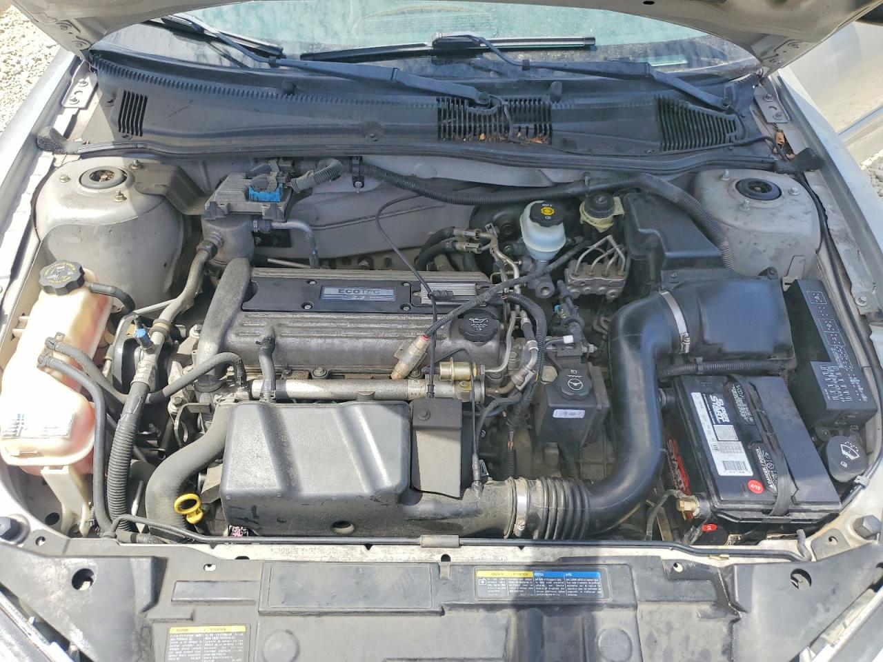 2005 Pontiac Sunfire Gray vin: 3G2JB12F15S116902