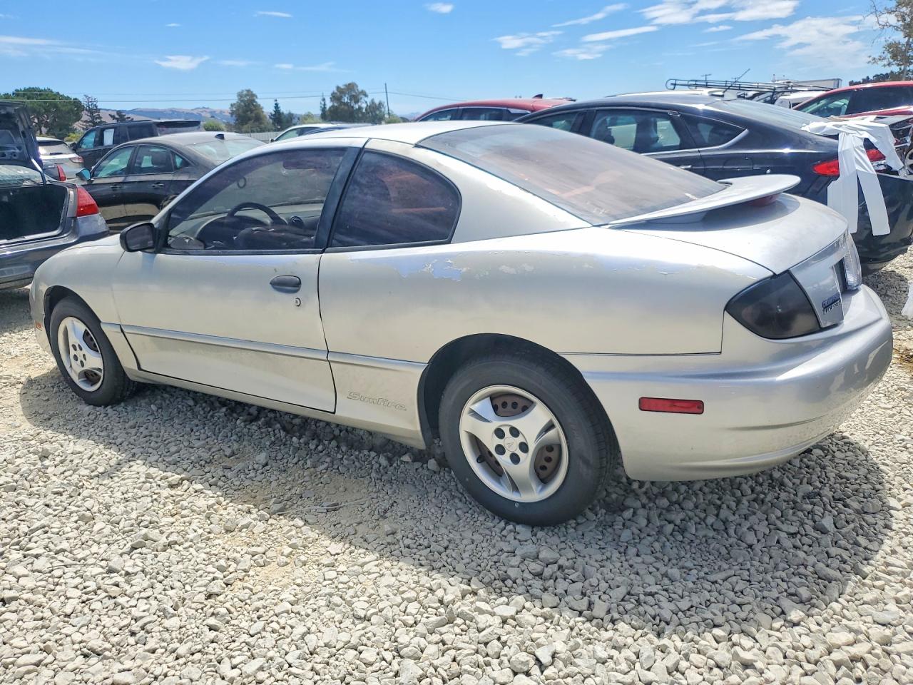 2005 Pontiac Sunfire Gray vin: 3G2JB12F15S116902