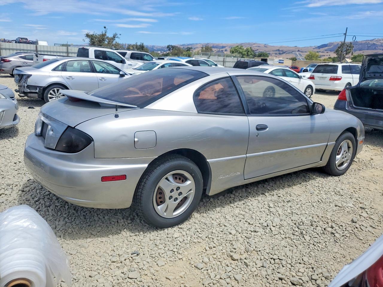 2005 Pontiac Sunfire Gray vin: 3G2JB12F15S116902