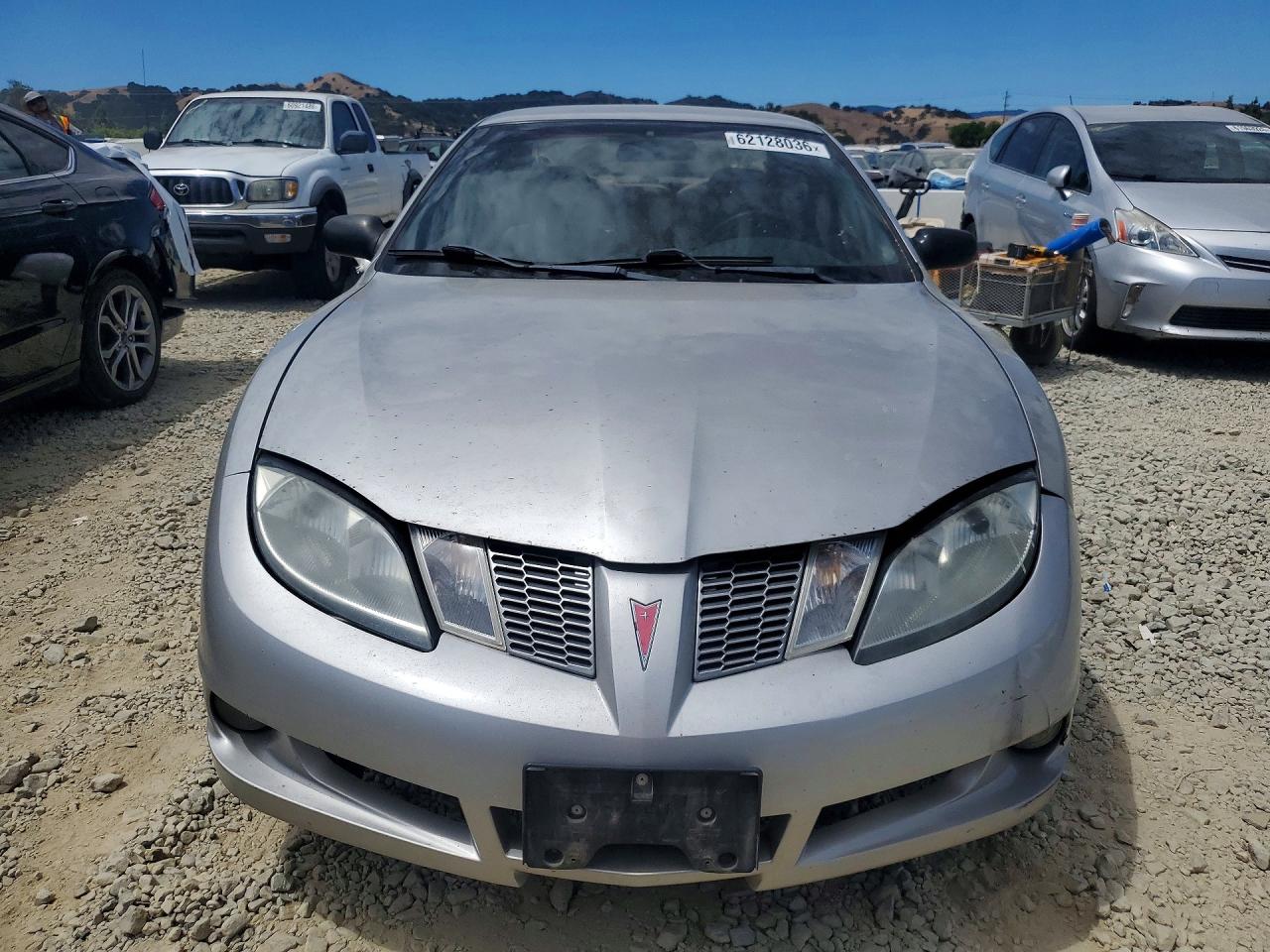 2005 Pontiac Sunfire Gray vin: 3G2JB12F15S116902
