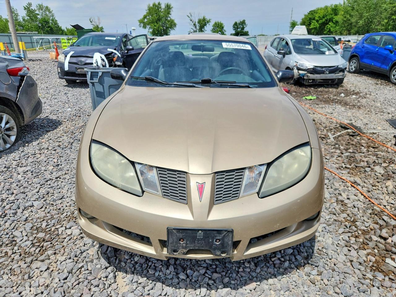 2005 Pontiac Sunfire Gold vin: 3G2JB12F15S217549