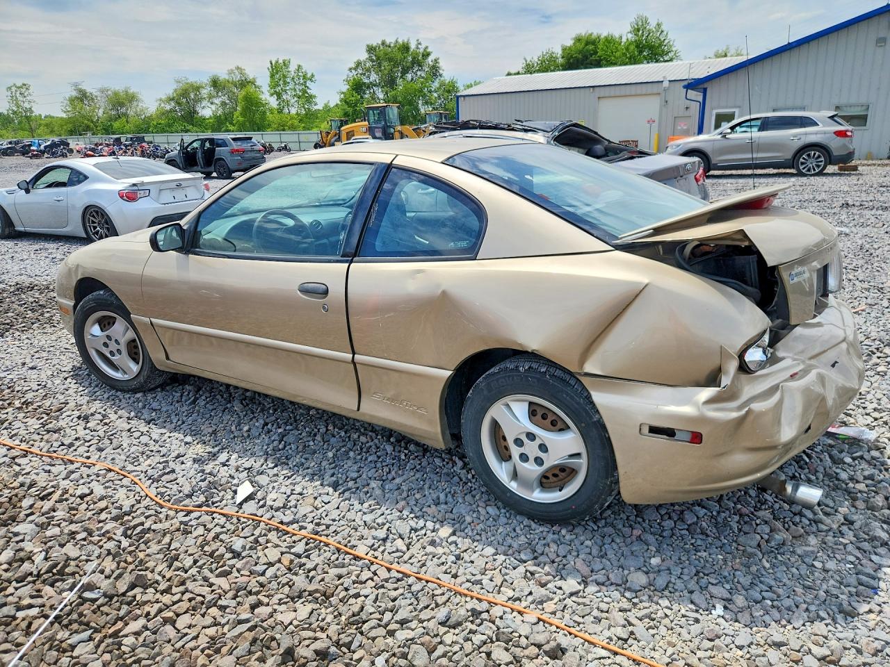 2005 Pontiac Sunfire Gold vin: 3G2JB12F15S217549