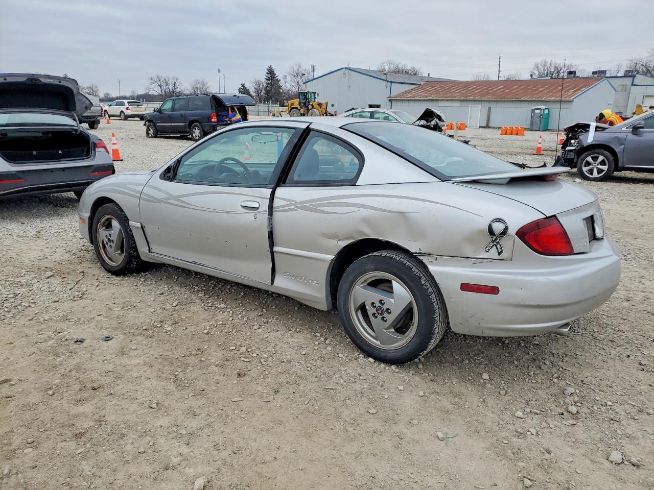 2004 Pontiac Sunfire Silver vin: 3G2JB12F34S163430