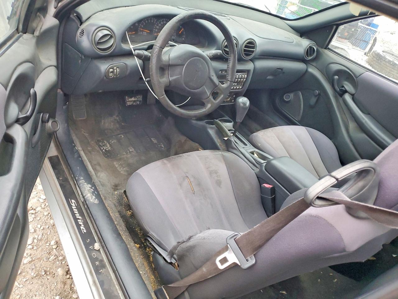 2004 Pontiac Sunfire Silver vin: 3G2JB12F34S163430