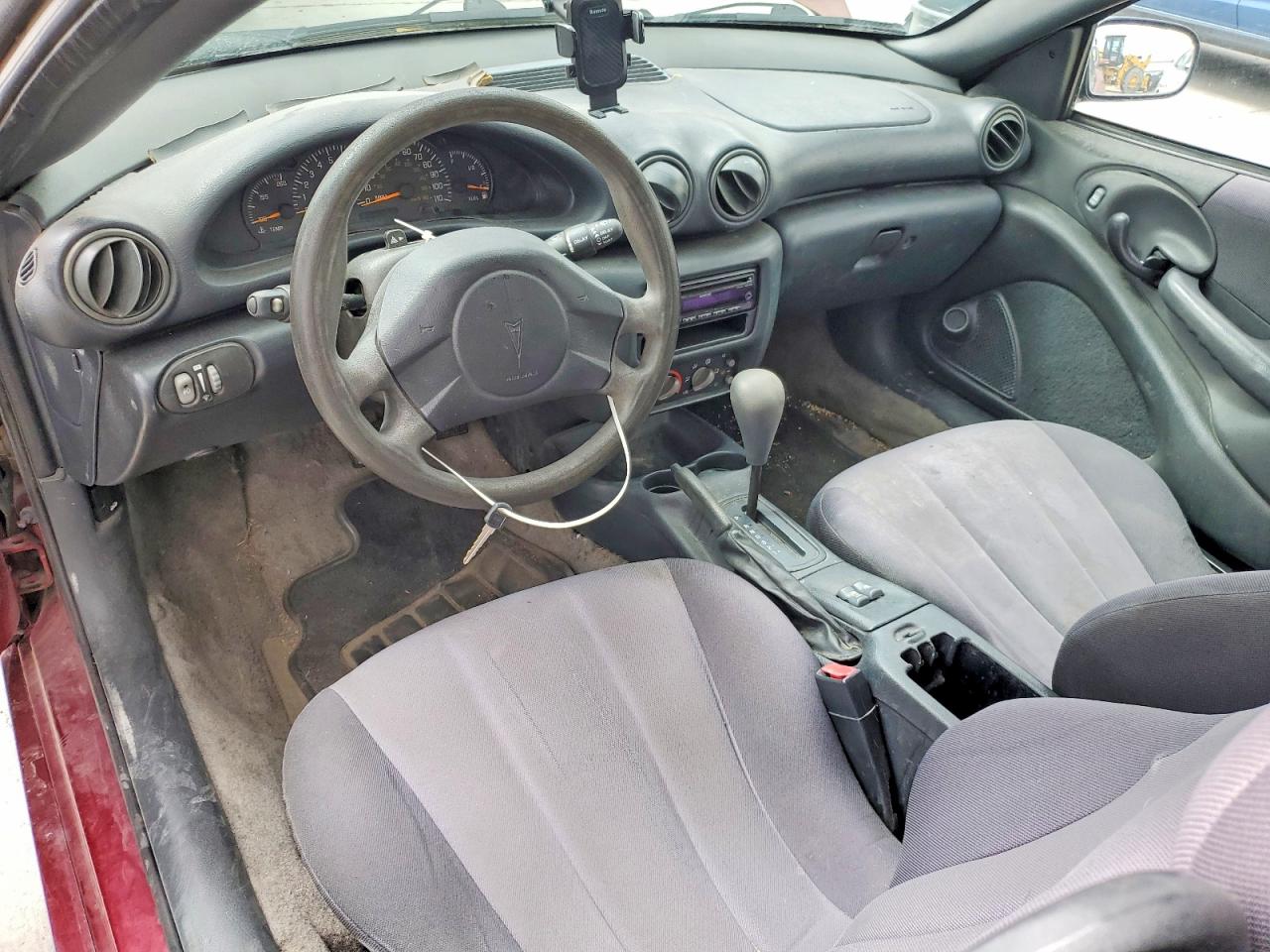 2005 Pontiac Sunfire Red vin: 3G2JB12F35S110423