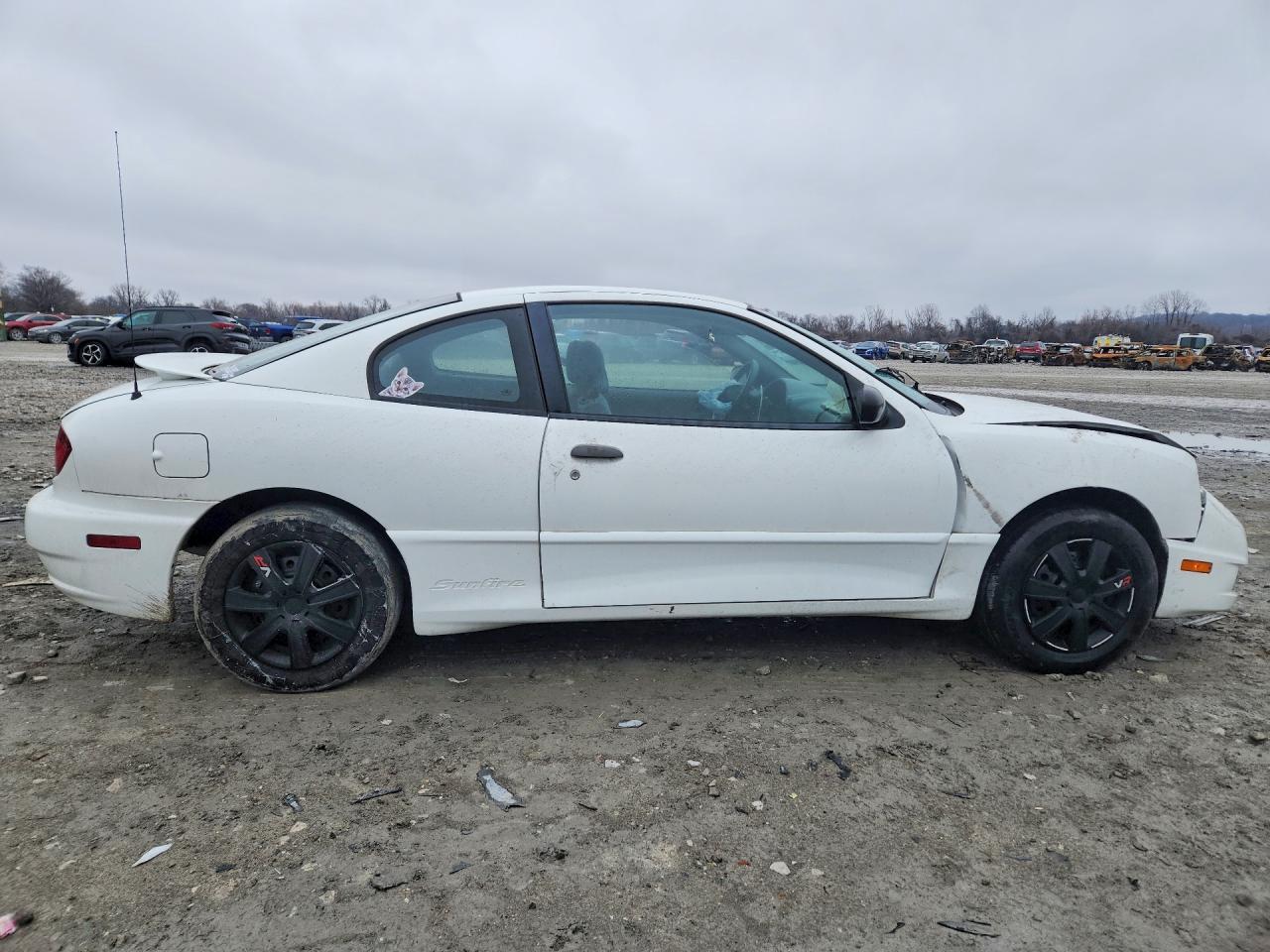 2005 Pontiac Sunfire White vin: 3G2JB12F35S137007