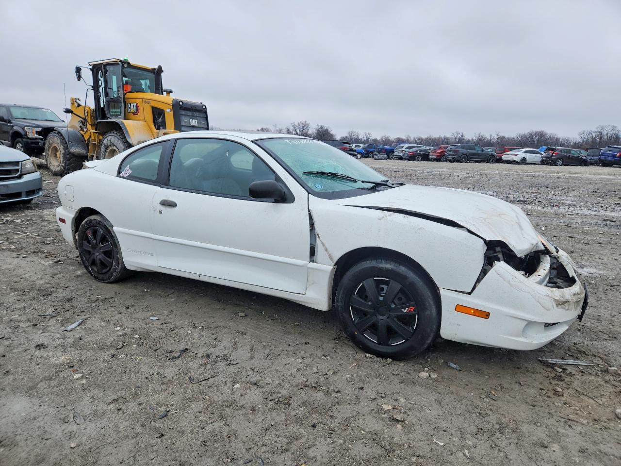 2005 Pontiac Sunfire White vin: 3G2JB12F35S137007