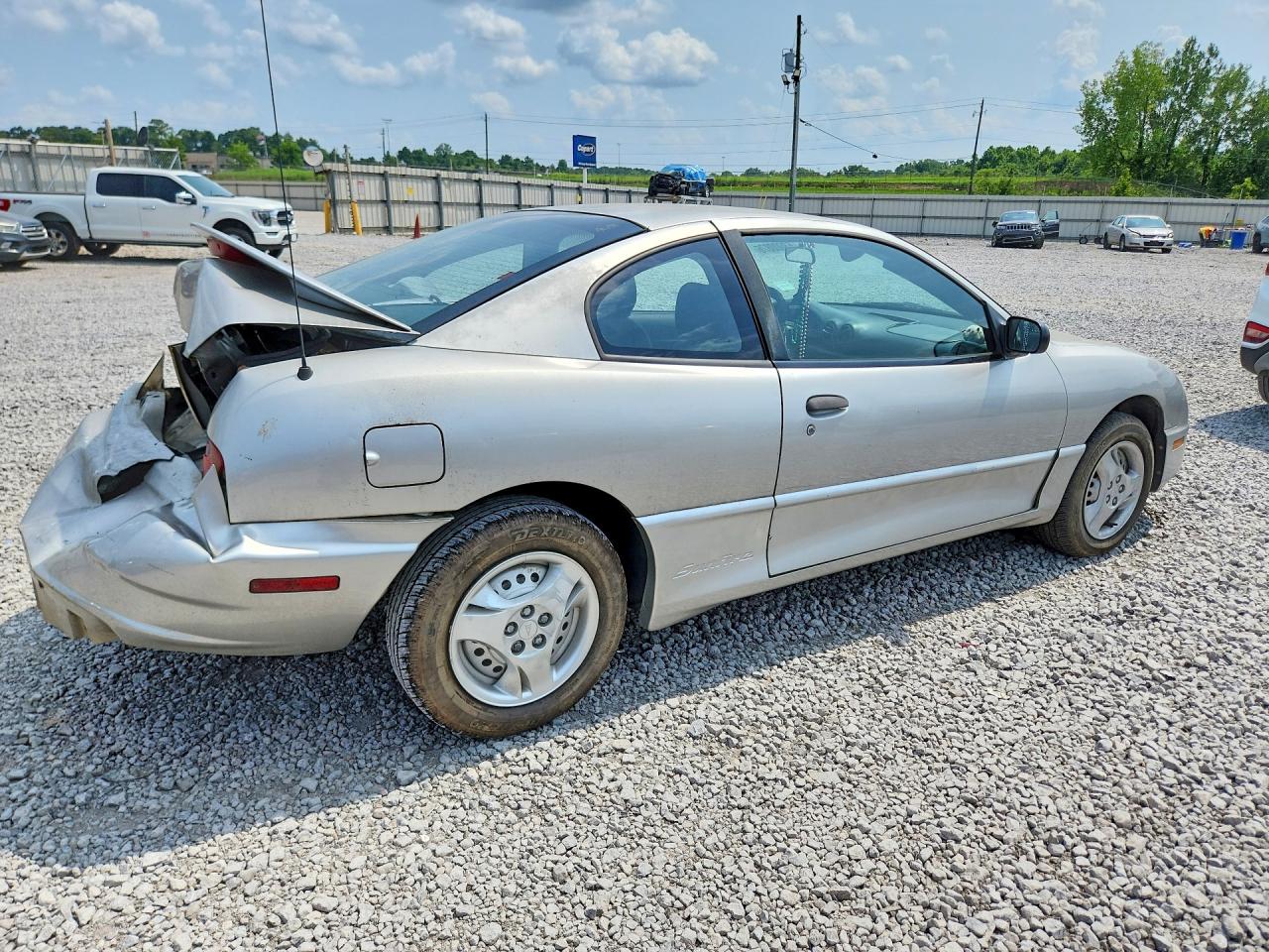 2005 Pontiac Sunfire Silver vin: 3G2JB12F35S202535