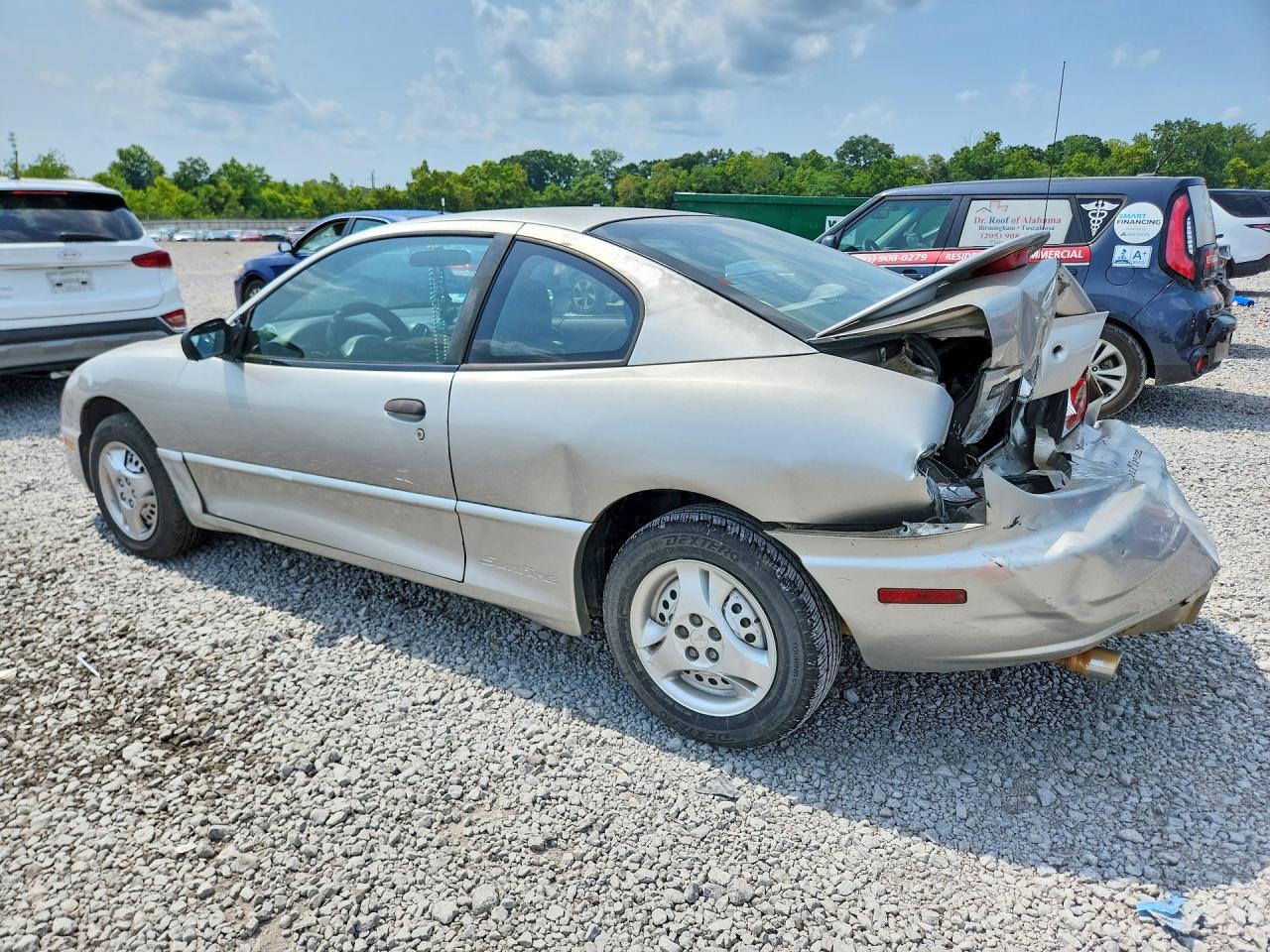 2005 Pontiac Sunfire Silver vin: 3G2JB12F35S202535
