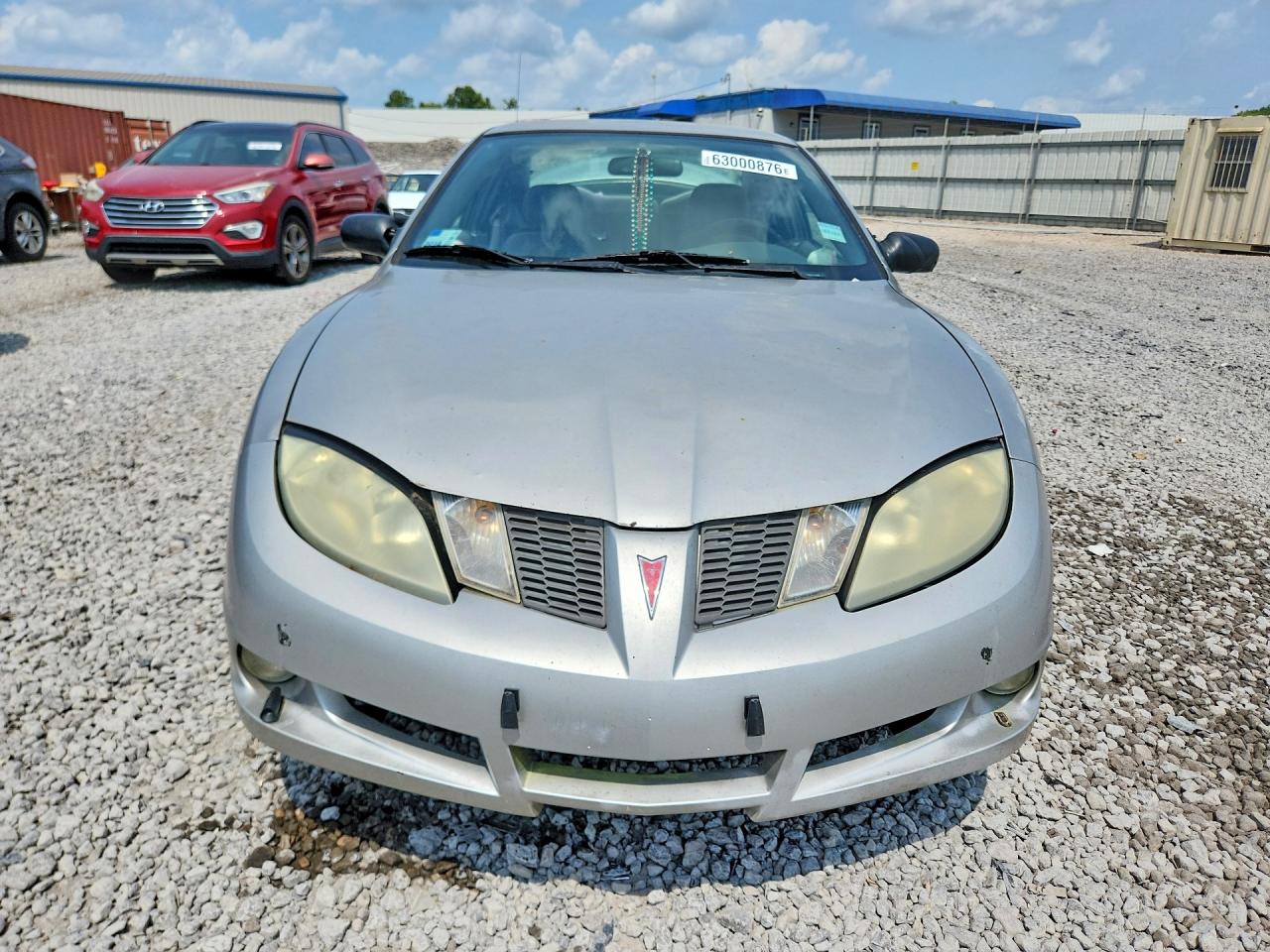2005 Pontiac Sunfire Silver vin: 3G2JB12F35S202535