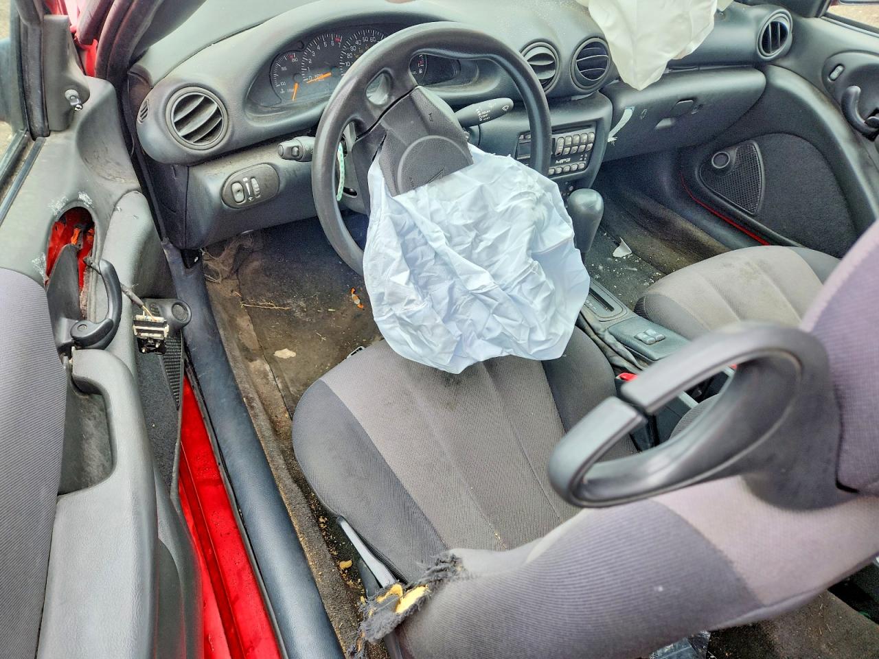 2005 Pontiac Sunfire Red vin: 3G2JB12F45S150204