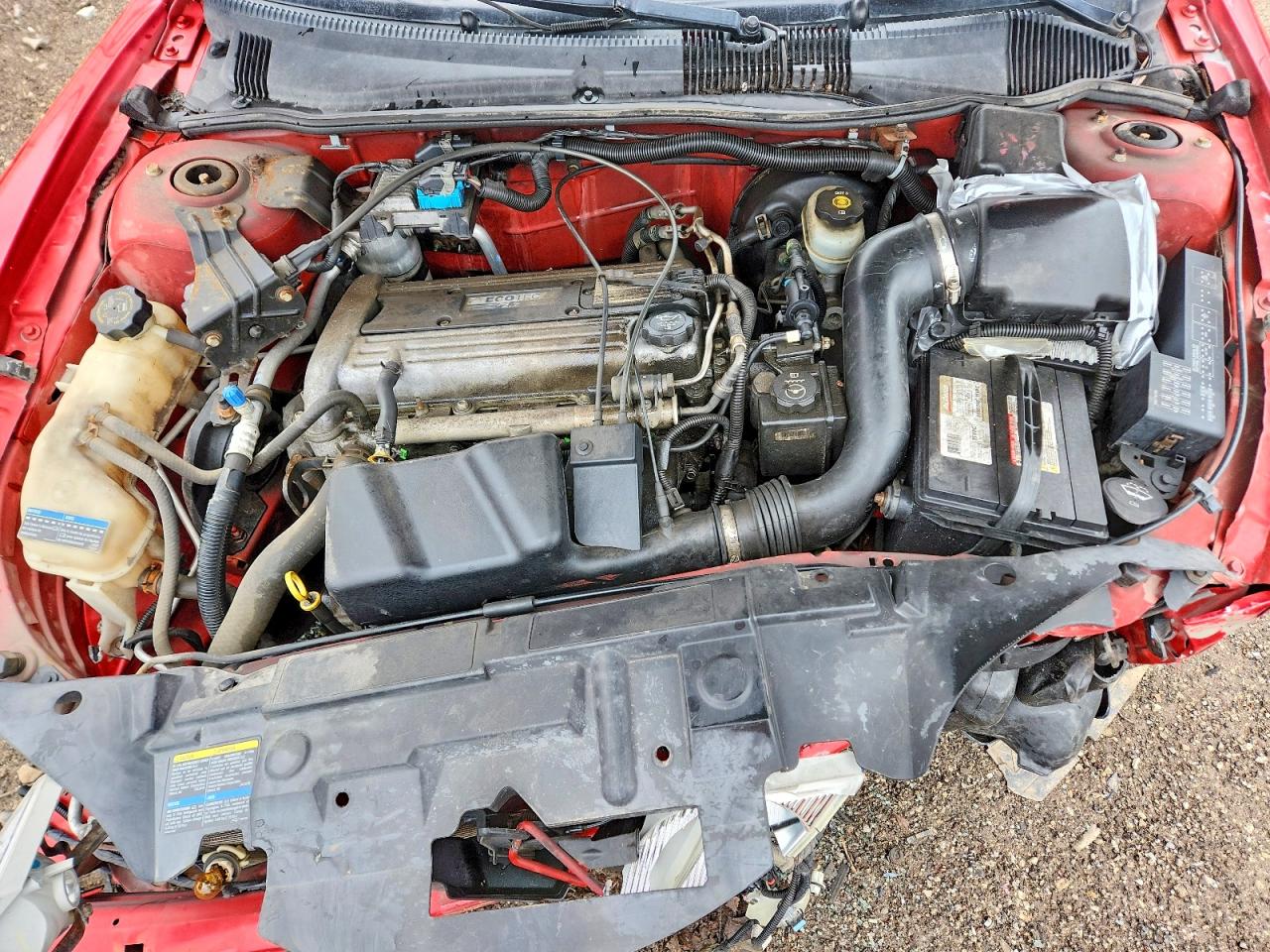 2005 Pontiac Sunfire Red vin: 3G2JB12F45S150204