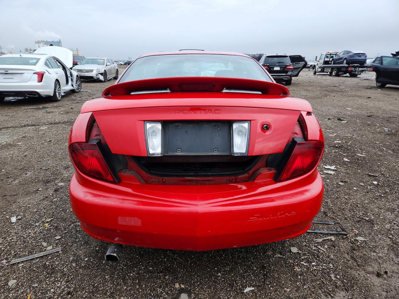 2005 Pontiac Sunfire Red vin: 3G2JB12F45S150204