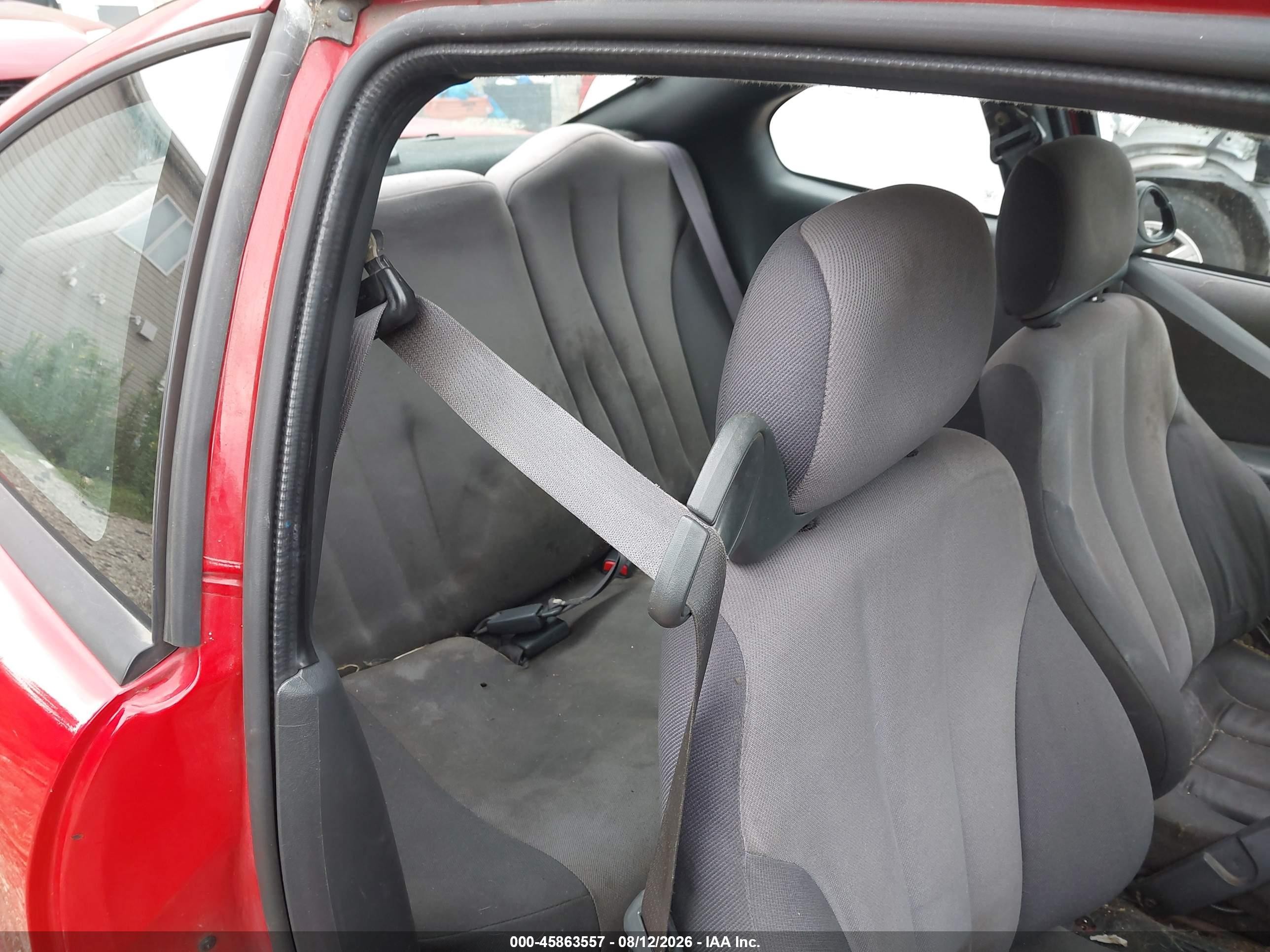 2005 Pontiac Sunfire   Red vin: 3G2JB12F45S150333