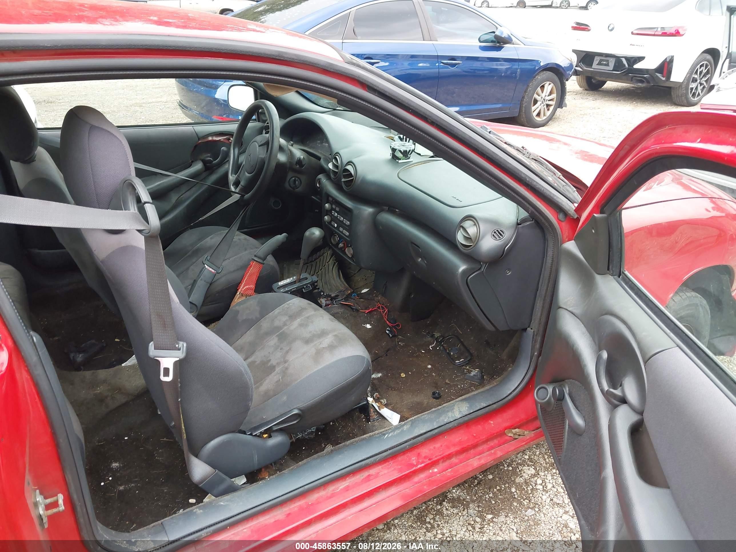 2005 Pontiac Sunfire   Red vin: 3G2JB12F45S150333