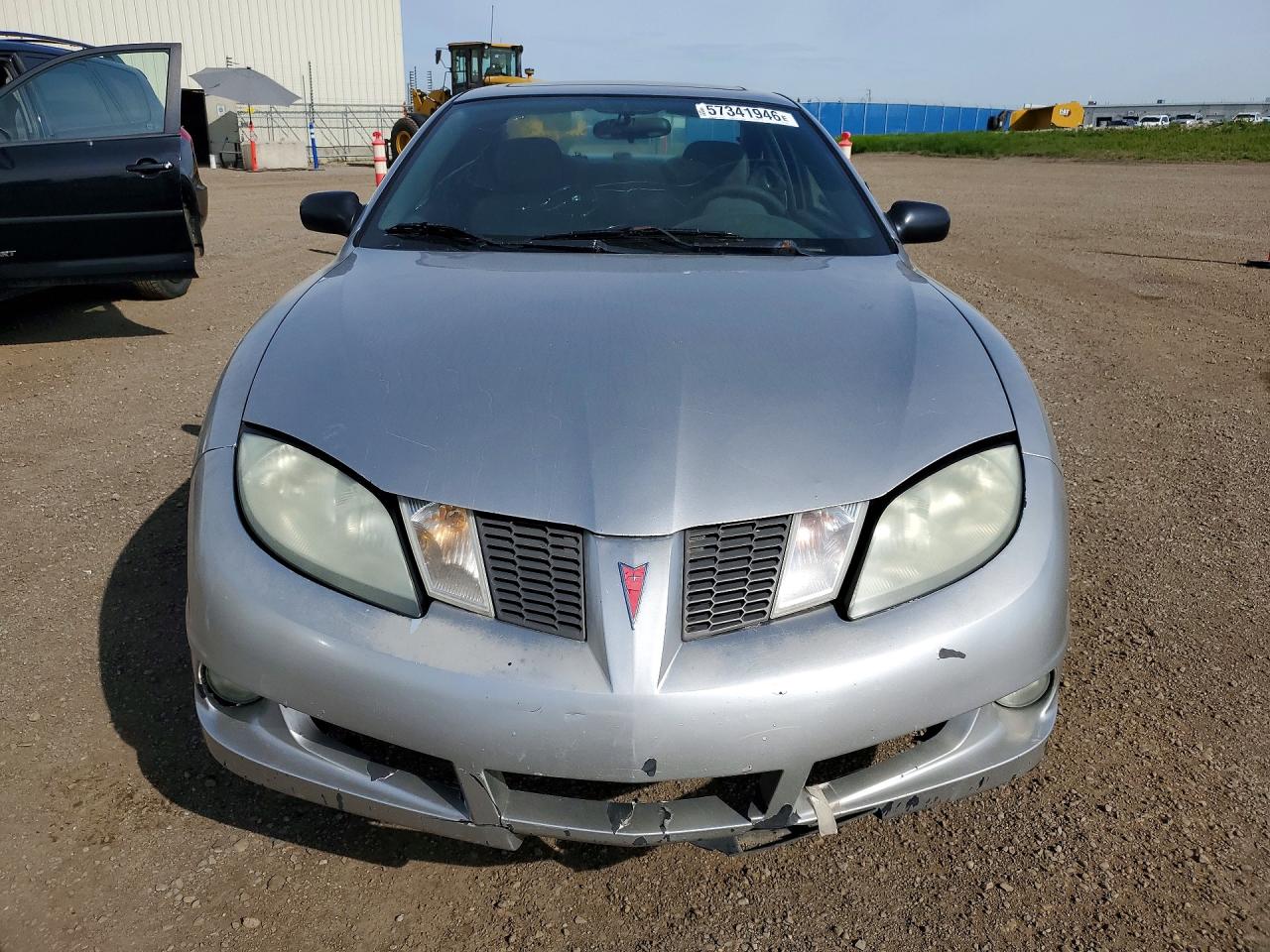 2005 Pontiac Sunfire Silver vin: 3G2JB12F45S186250