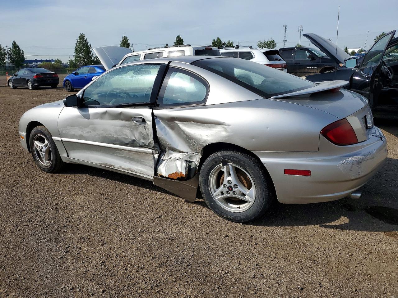 2005 Pontiac Sunfire Silver vin: 3G2JB12F45S186250
