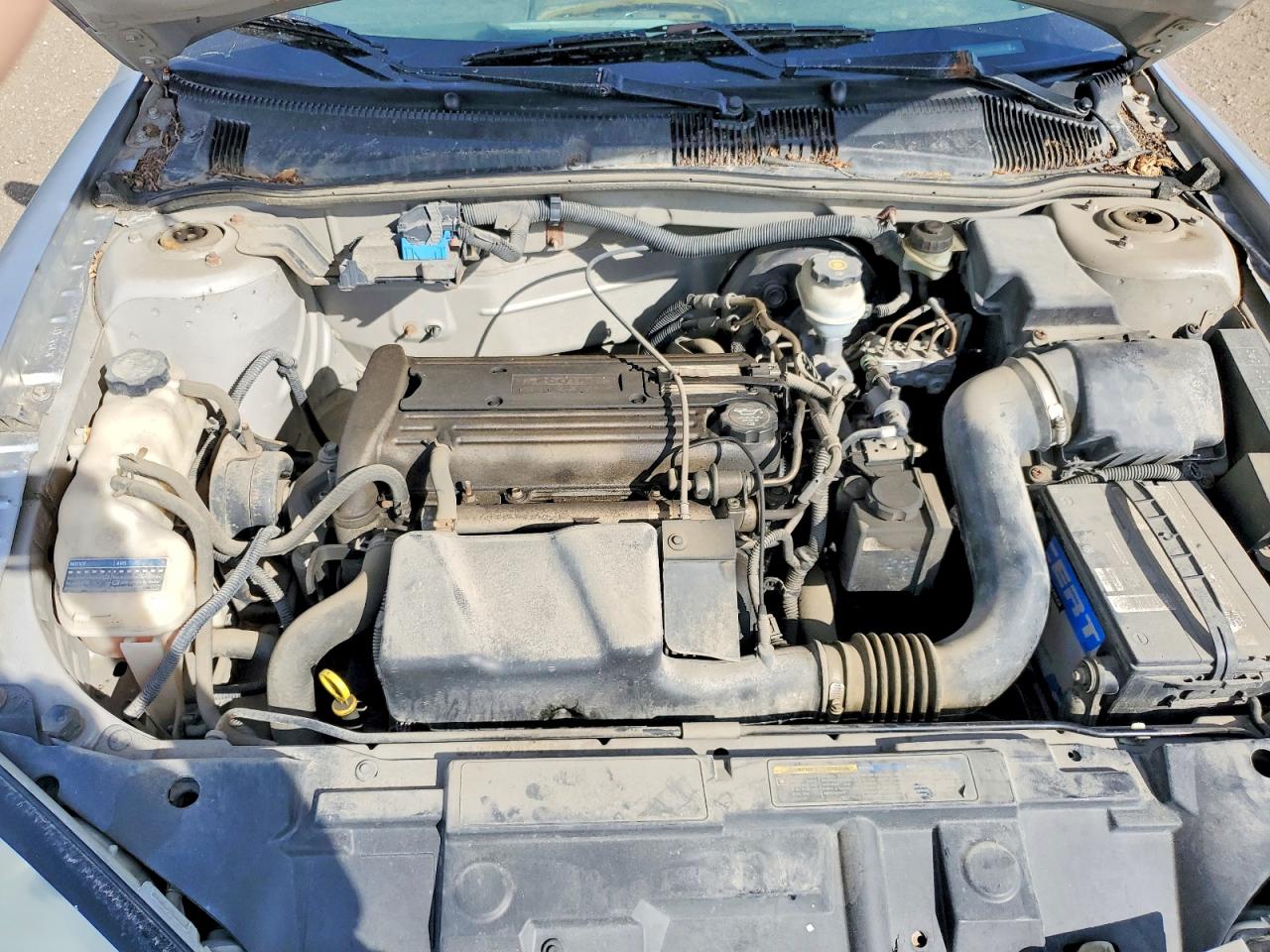 2005 Pontiac Sunfire Silver vin: 3G2JB12F45S186250