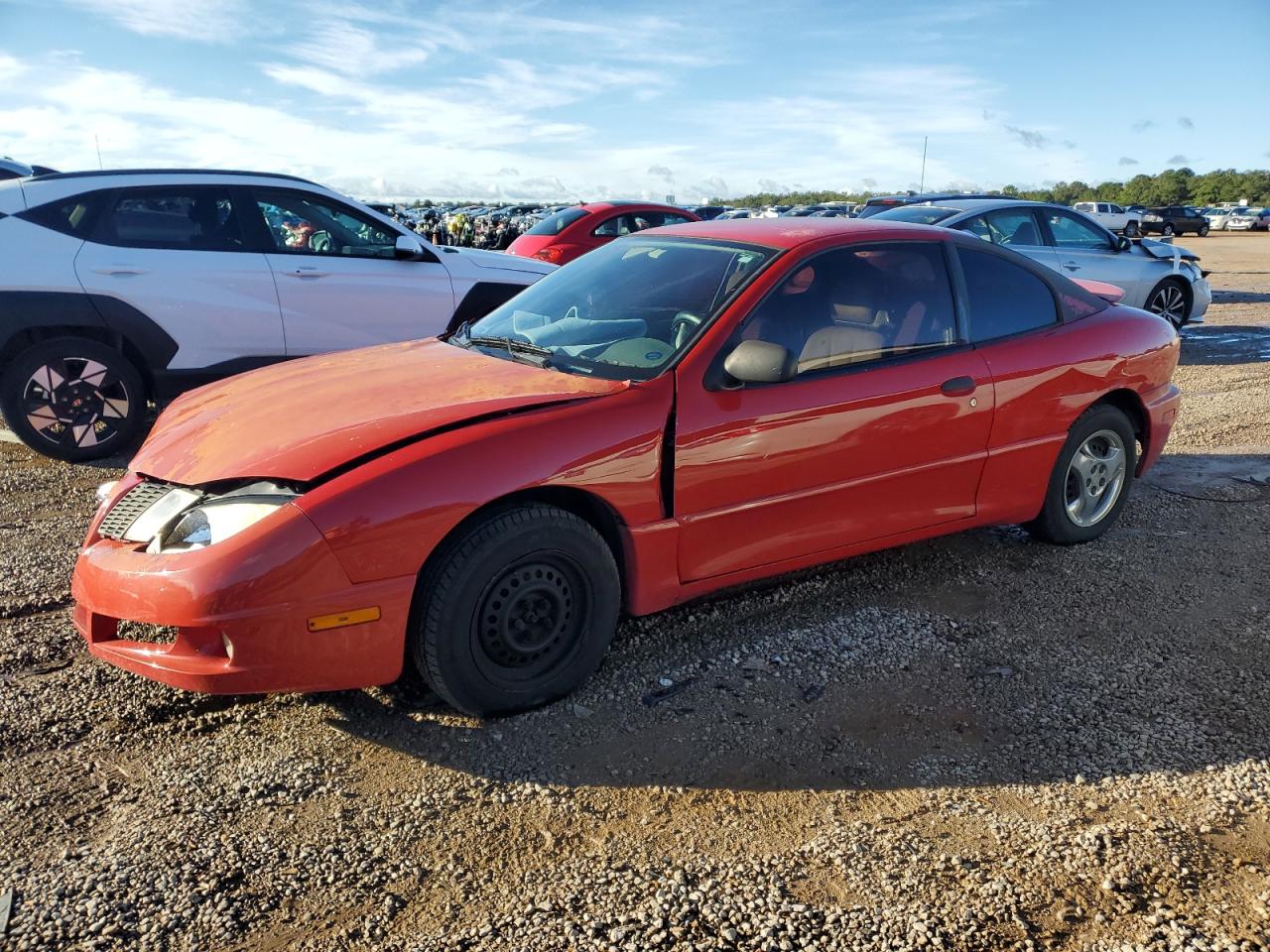 2005 Pontiac Sunfire Красный vin: 3G2JB12F55S226268