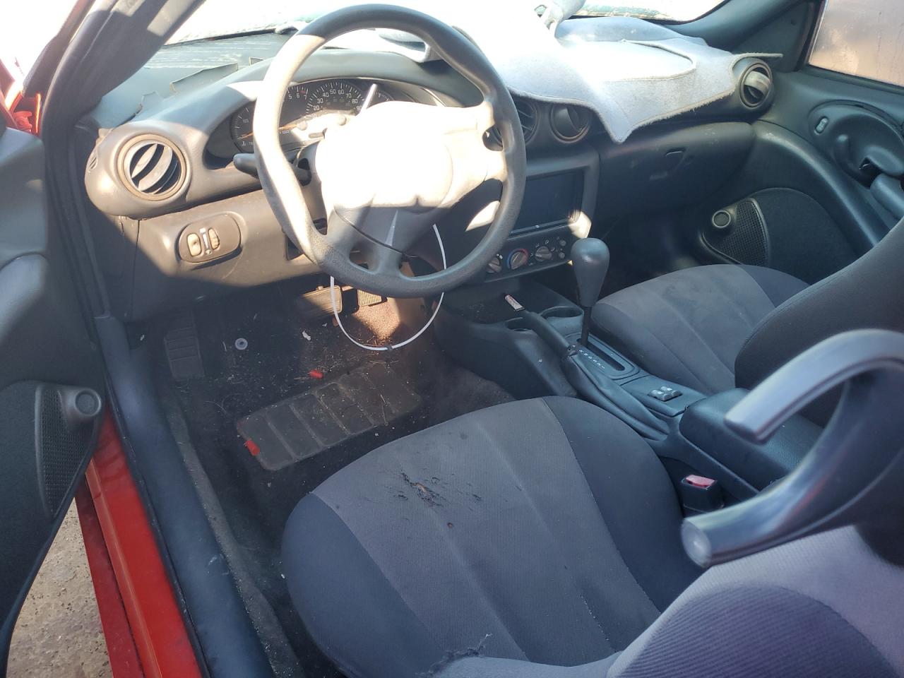 2005 Pontiac Sunfire Red vin: 3G2JB12F55S226268