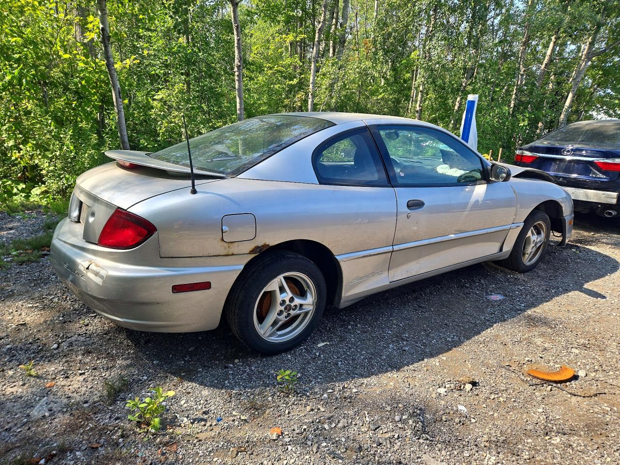 2005 Pontiac Sunfire Серебряный vin: 3G2JB12F75S193077