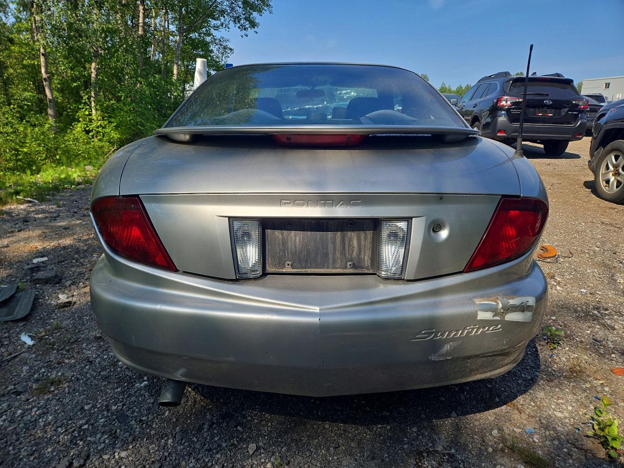 2005 Pontiac Sunfire Серебряный vin: 3G2JB12F75S193077