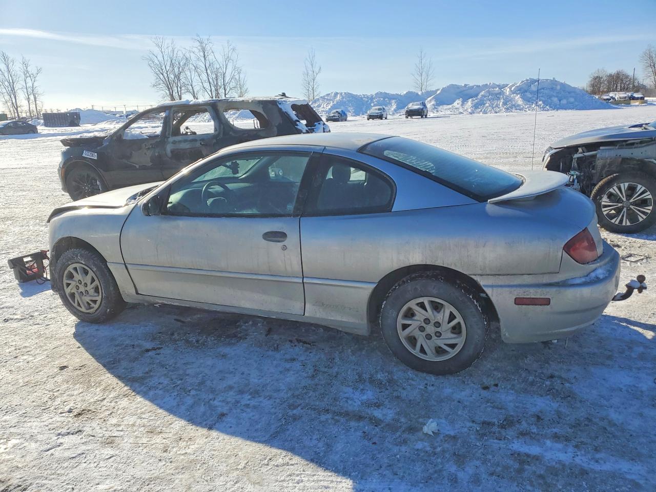 2005 Pontiac Sunfire Gray vin: 3G2JB12F75S208225