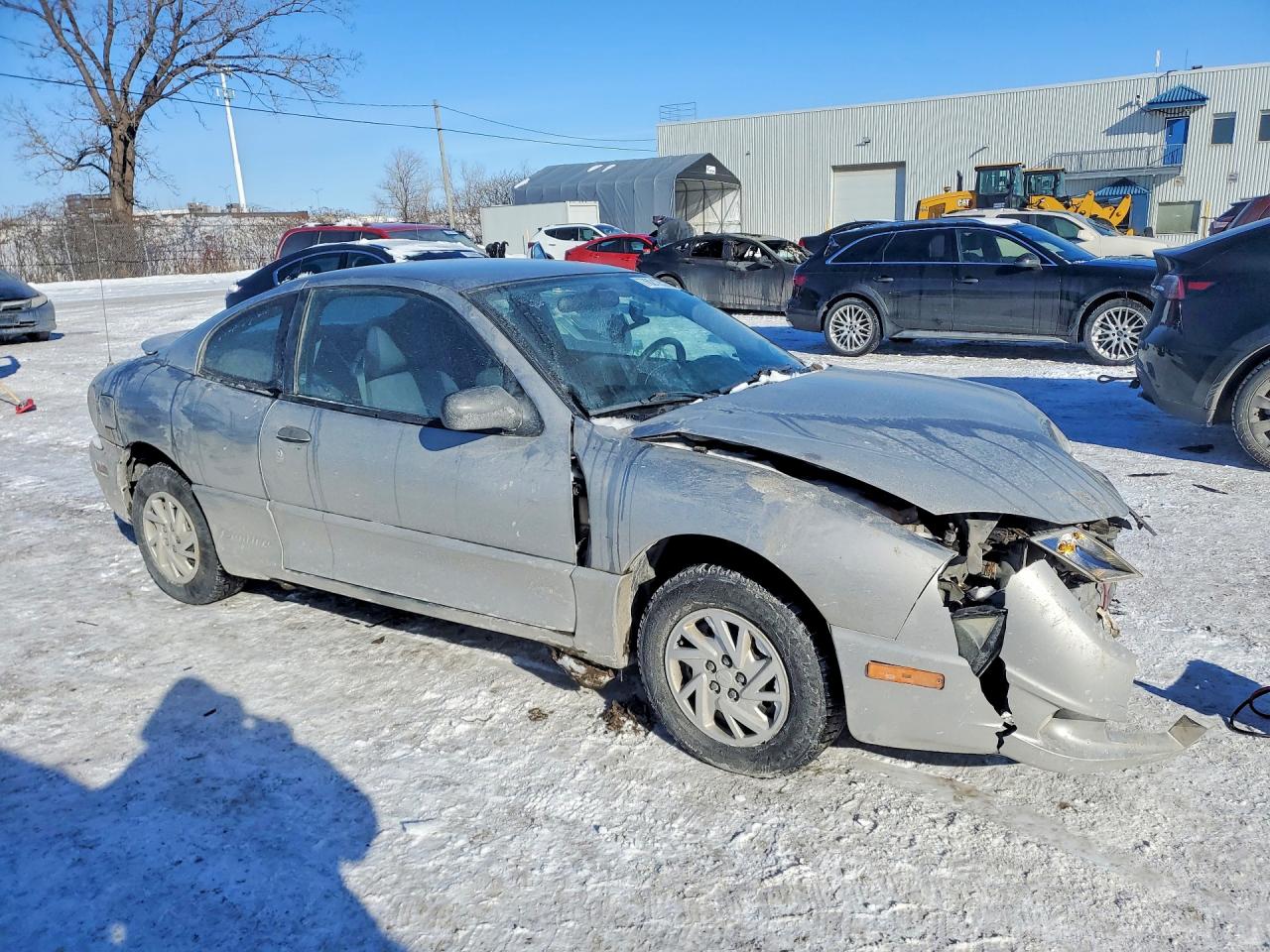 2005 Pontiac Sunfire Gray vin: 3G2JB12F75S208225