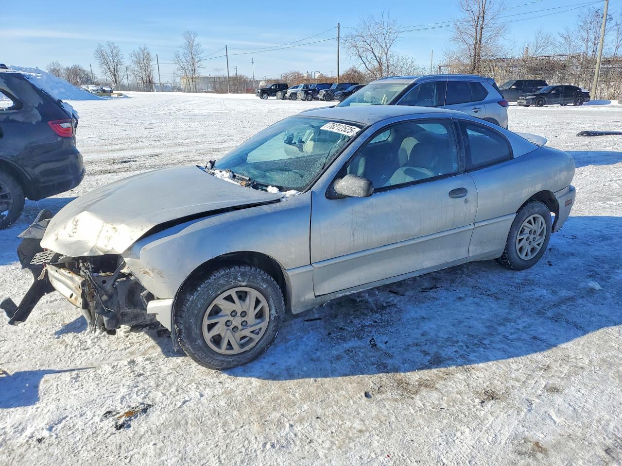 2005 Pontiac Sunfire Серый vin: 3G2JB12F75S208225
