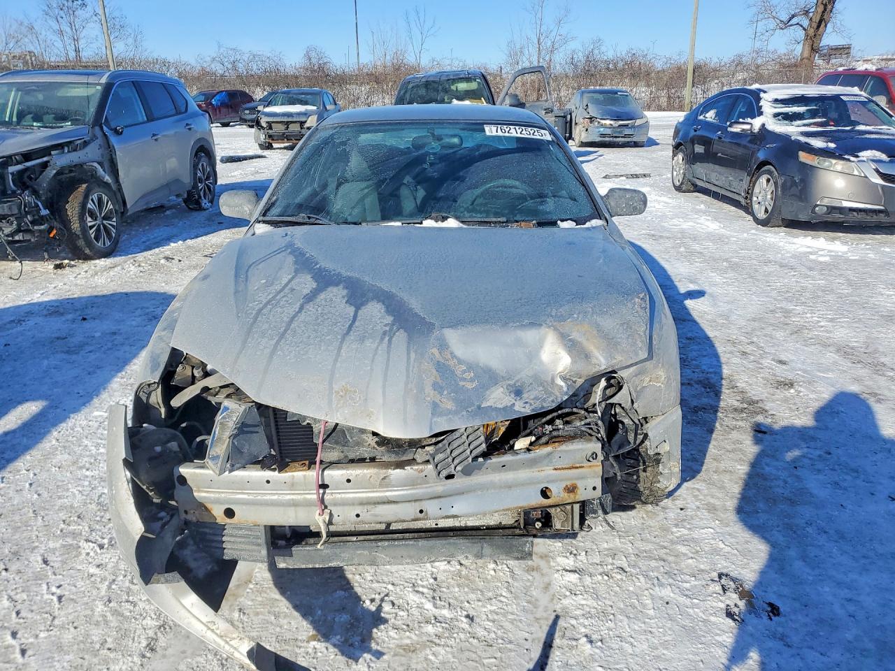 2005 Pontiac Sunfire Gray vin: 3G2JB12F75S208225