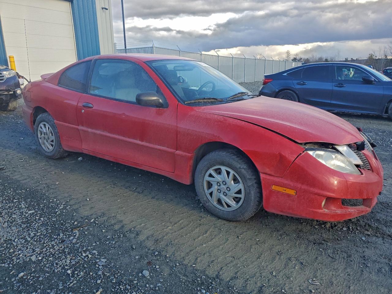 2004 Pontiac Sunfire Red vin: 3G2JB12F94S100333