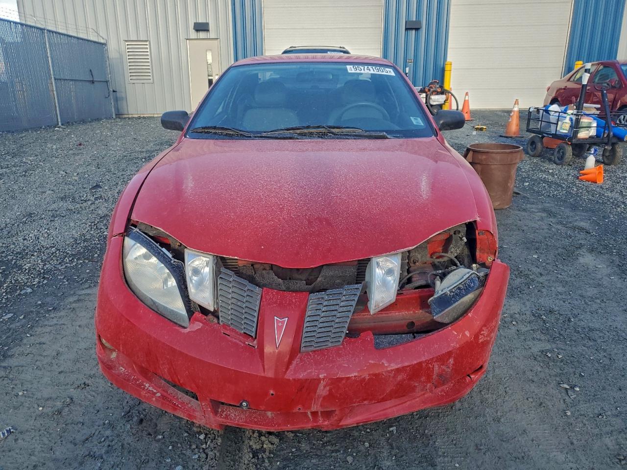 2004 Pontiac Sunfire Red vin: 3G2JB12F94S100333