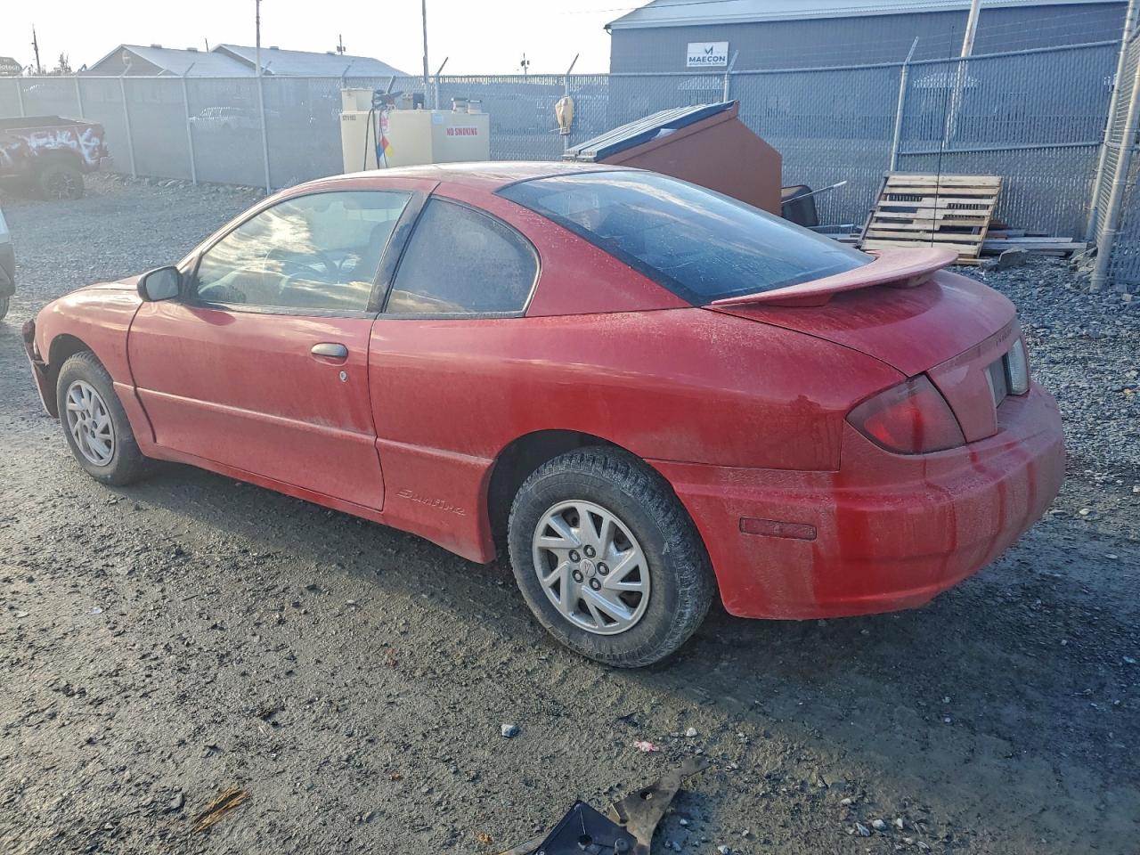 2004 Pontiac Sunfire Red vin: 3G2JB12F94S100333