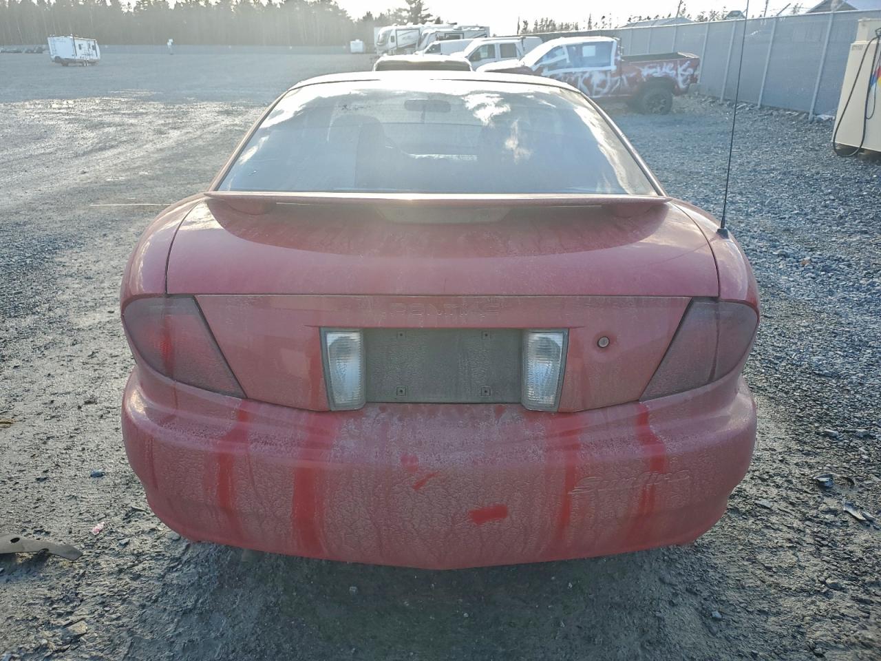 2004 Pontiac Sunfire Red vin: 3G2JB12F94S100333